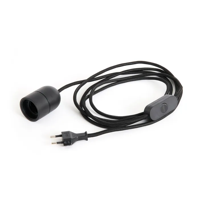Cable de lámpara Common Table 2,4 m - Soft black - HAY