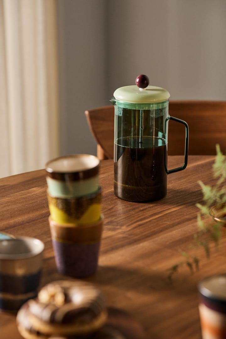 Cafetera de émbolo French Press Brewer 1 L, Aqua HAY