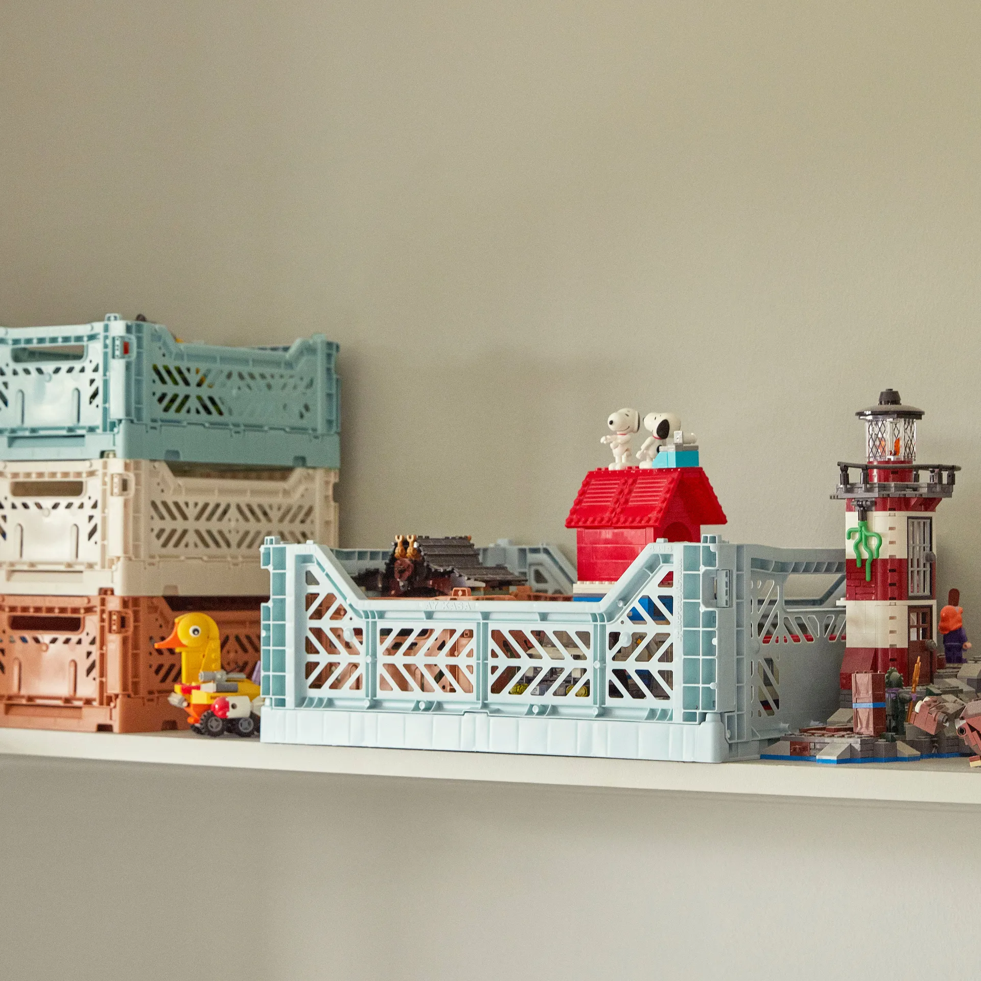 Caja Colour M 30x40 cm, Arctic blue HAY