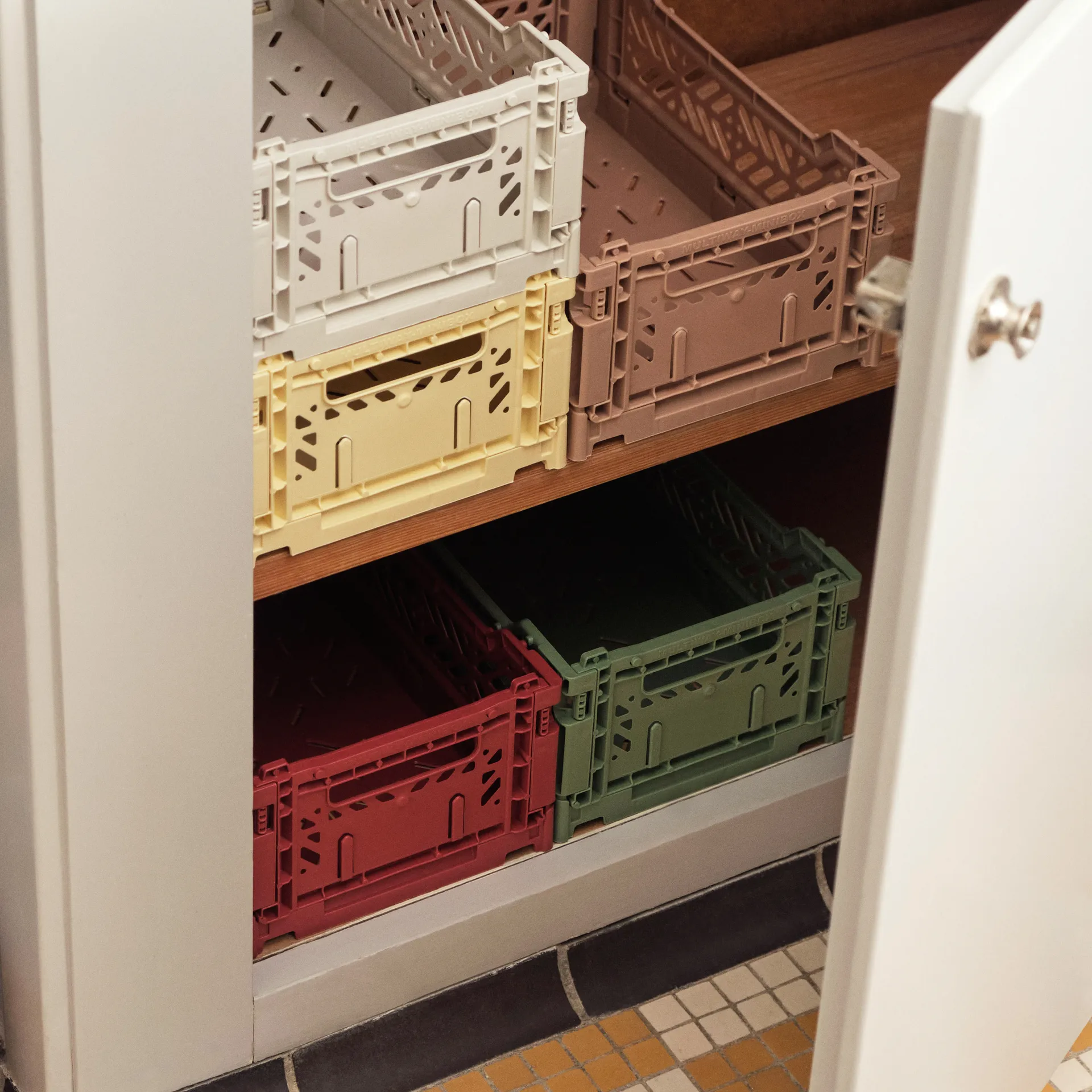 Caja Colour S 17x26,5 cm, Dusty green HAY