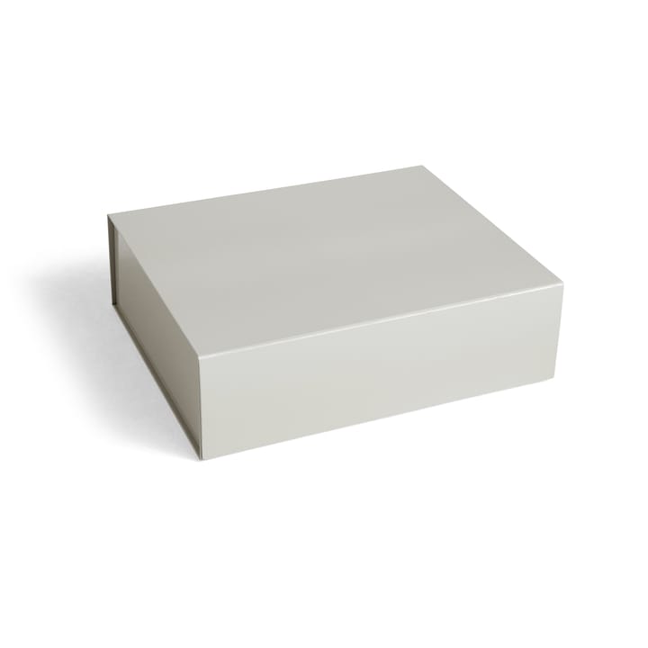 Caja con tapa Colour Storage L 34,5x41,5 cm - Grey - HAY