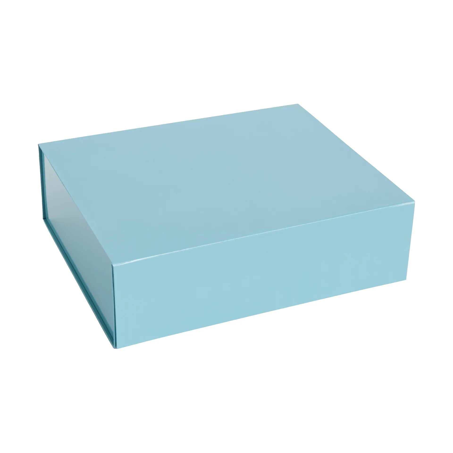 Caja con tapa Colour Storage L 34,5x41,5 cm, Ocean blue HAY
