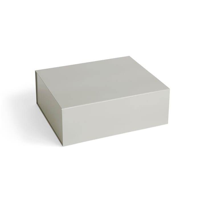 Caja con tapa Colour Storage M 29,5x35 cm, Grey HAY