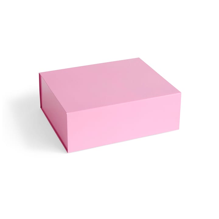 Caja con tapa Colour Storage M 29,5x35 cm - Light pink - HAY