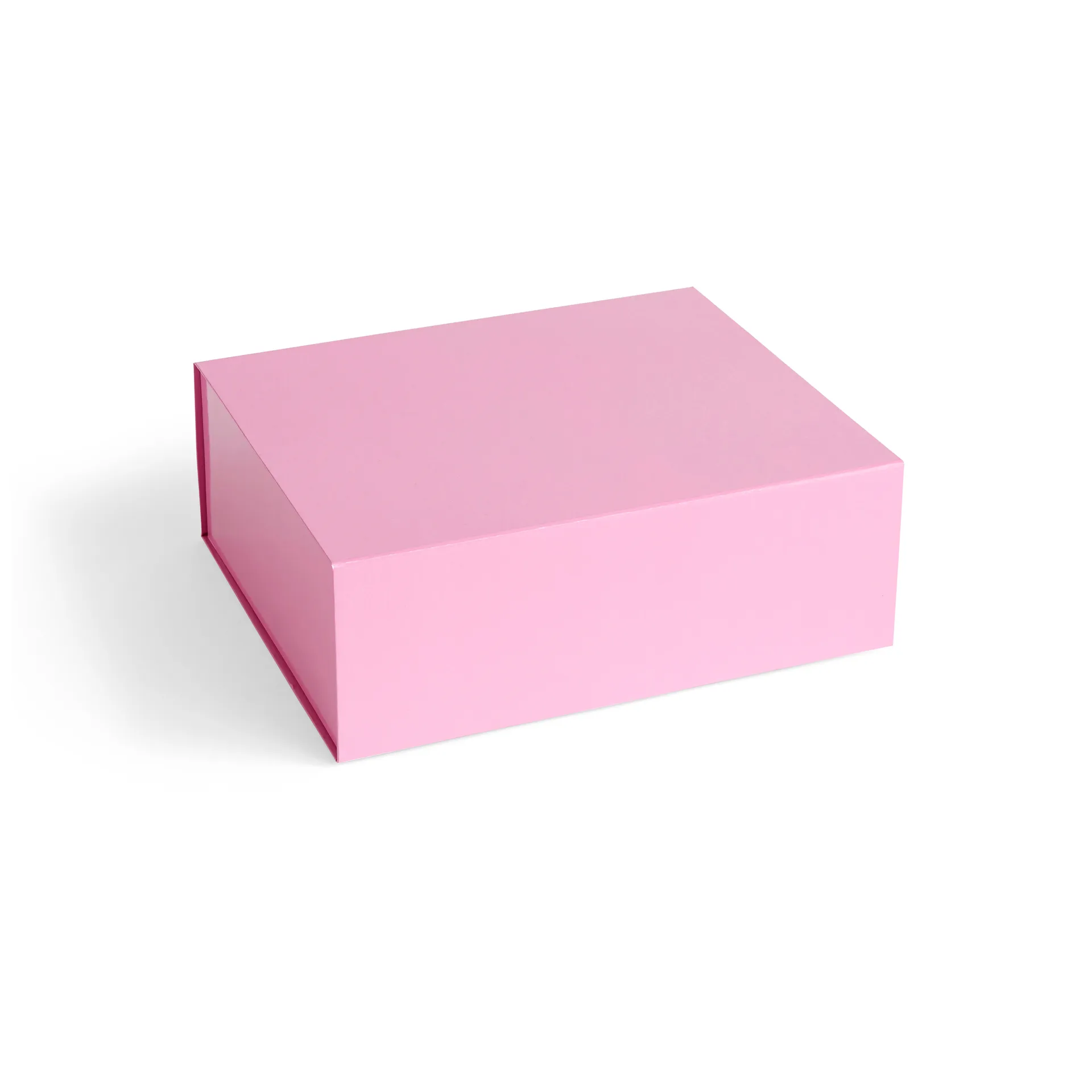 Caja con tapa Colour Storage M 29,5x35 cm, Light pink HAY