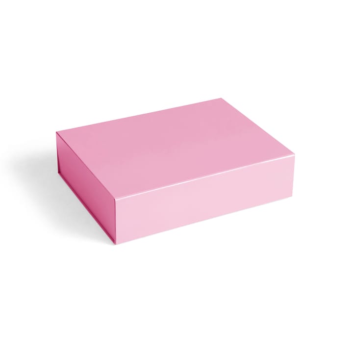 Caja con tapa Colour Storage S 25,5x33 cm - Light pink - HAY