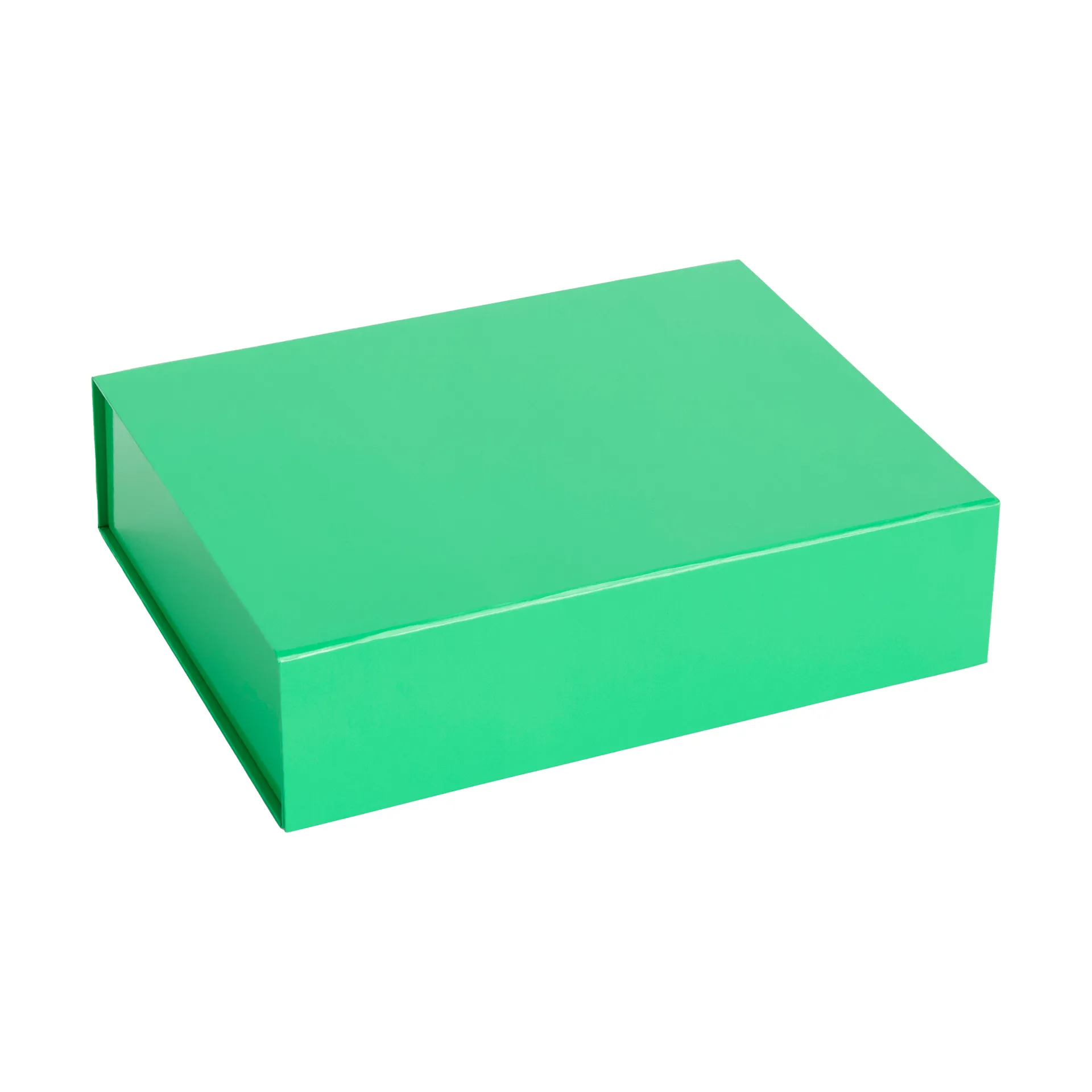 Caja con tapa Colour Storage S 25,5x33 cm, Vibrant green HAY