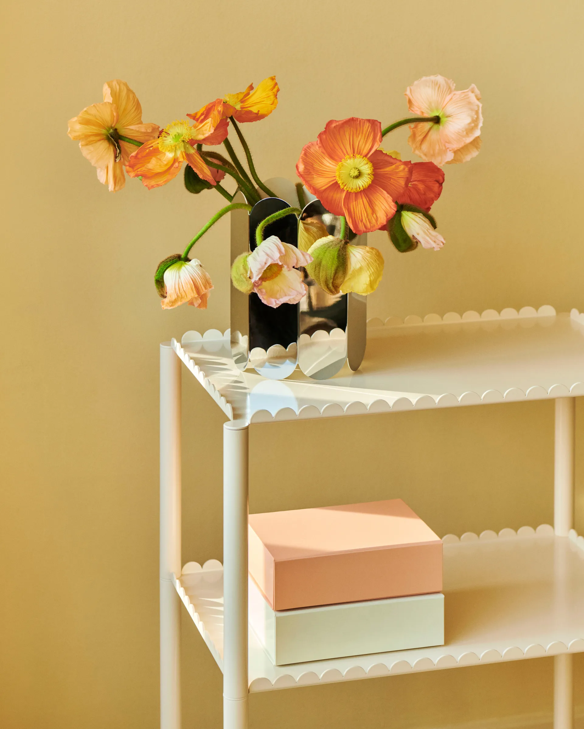 Caja con tapa Colour Storage XS 16,5x22,5 cm, Chalk white HAY