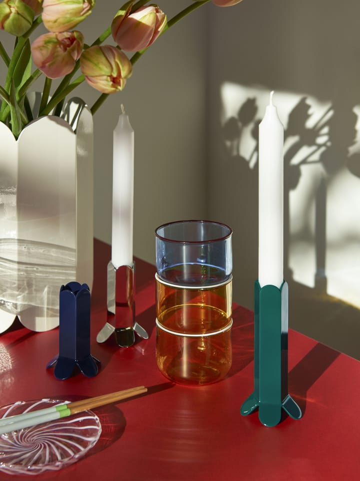 Candelabro Arcs 13 cm, Green HAY