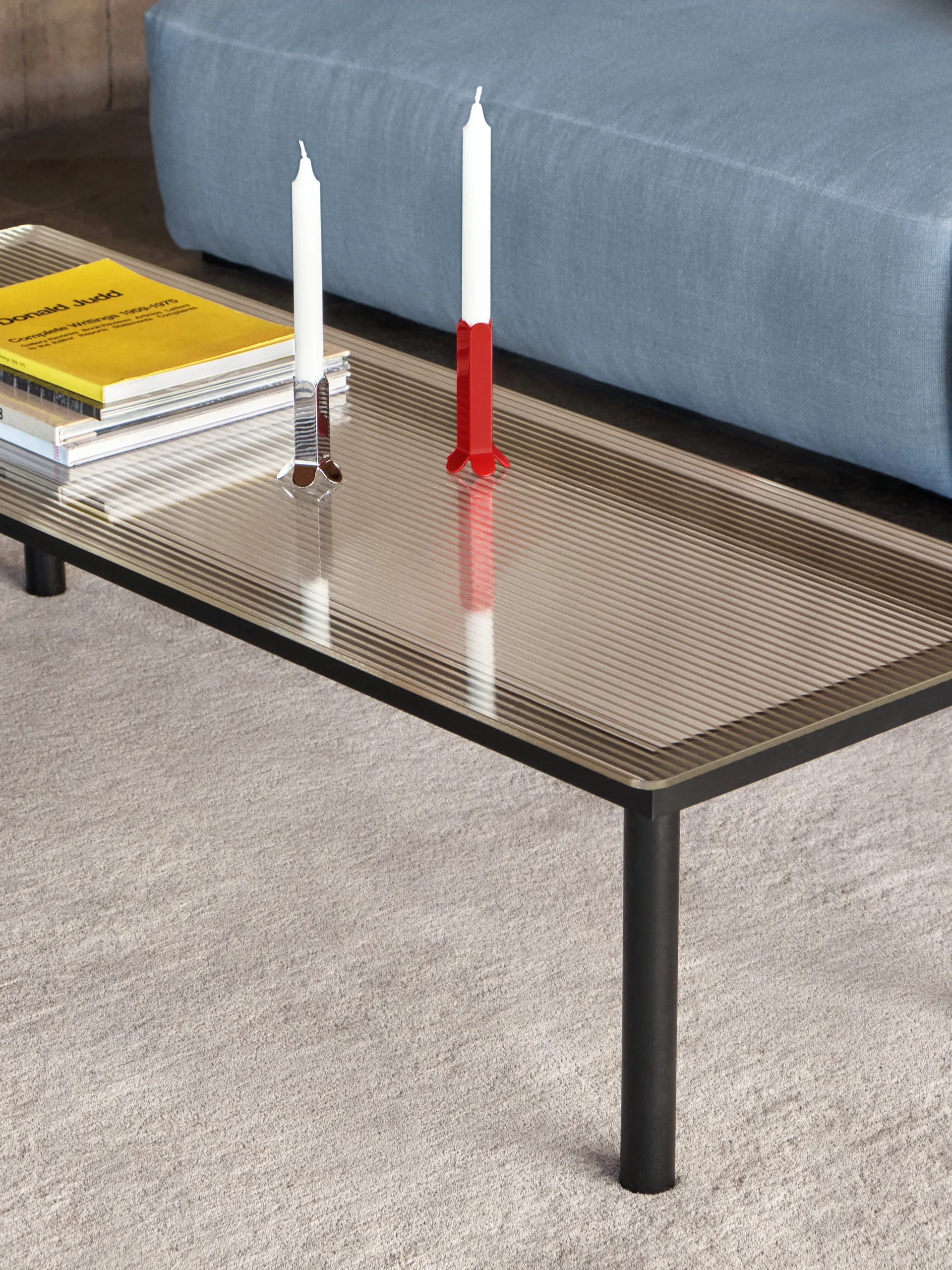 Candelabro Arcs 13 cm, Red HAY