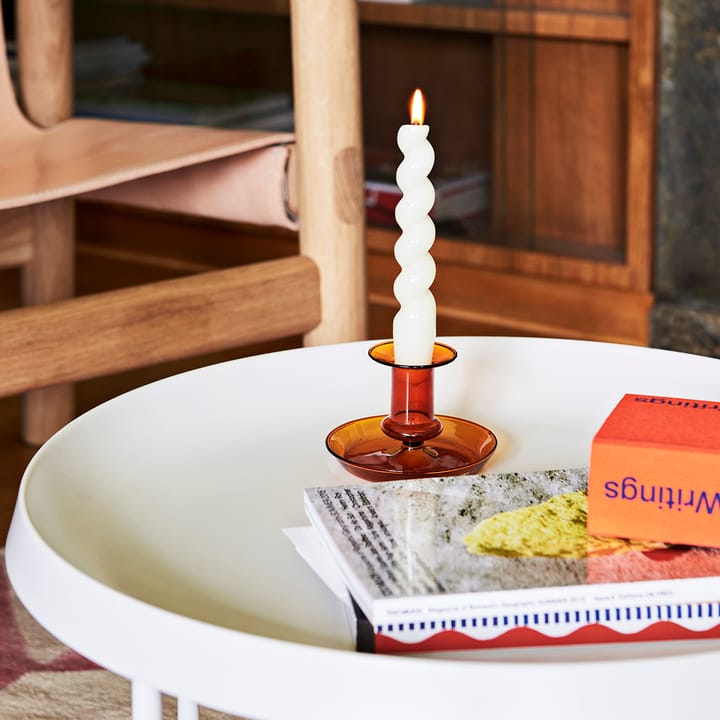 Candelabro Flare, Amber HAY
