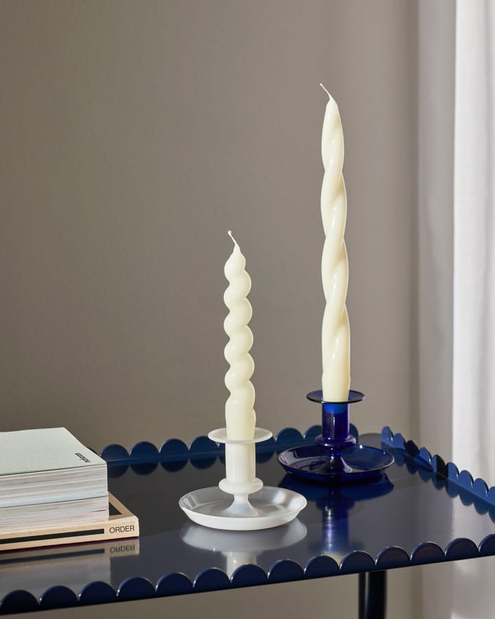 Candelabro Flare, Dark blue HAY