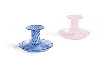Candelabro Flare Stripe - azul claro - HAY