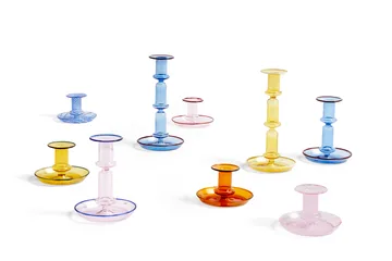 Candelabro Flare Stripe - azul claro - HAY