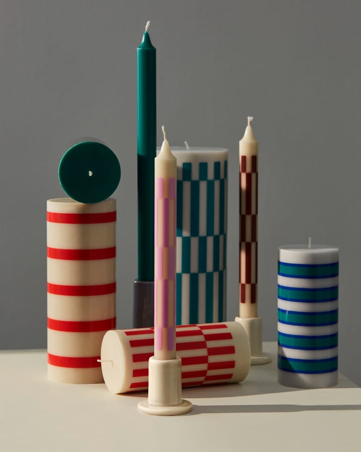 Candelabro Tube 5 cm, Off-white HAY