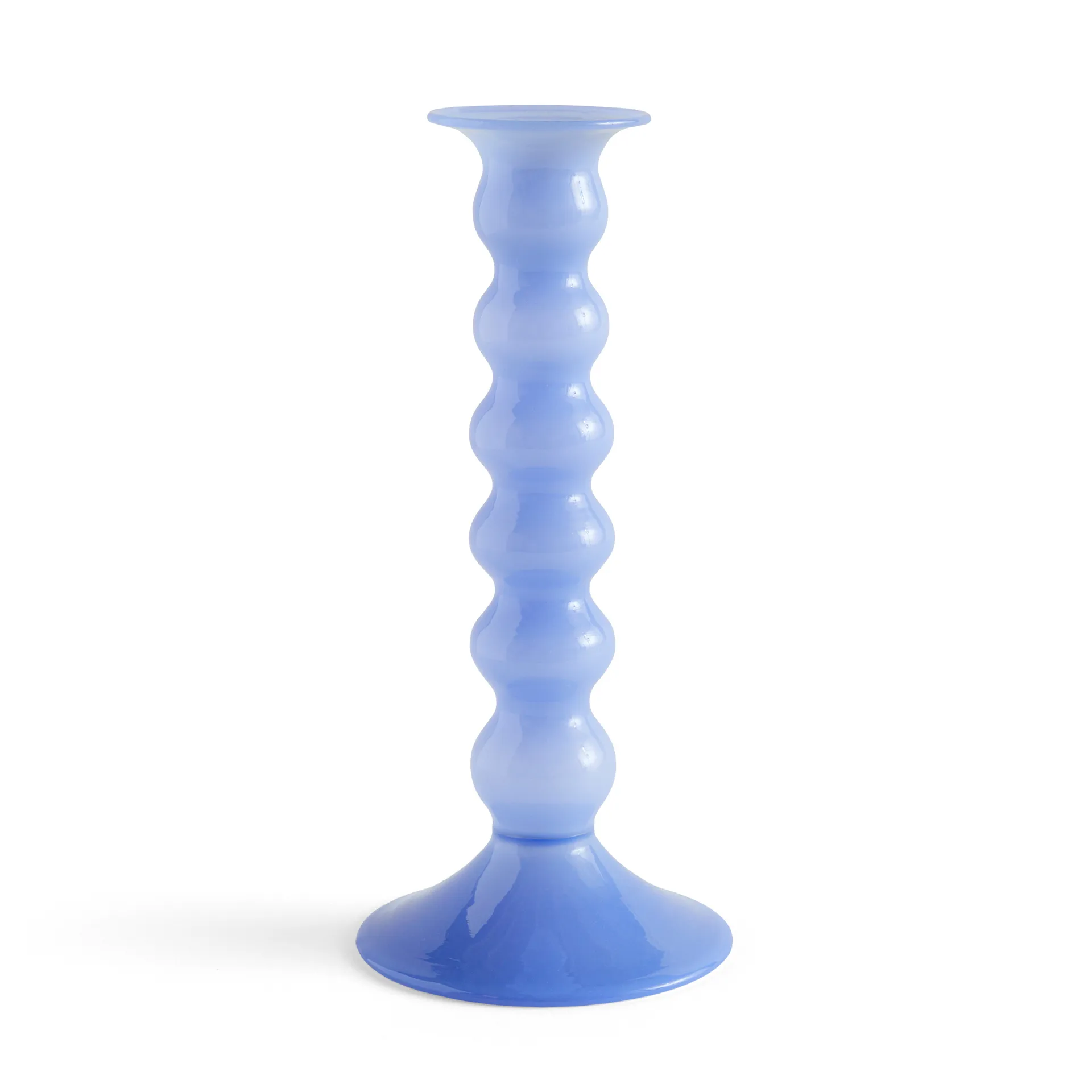 Candelabro Wavy grande 21 cm, Jade light blue HAY