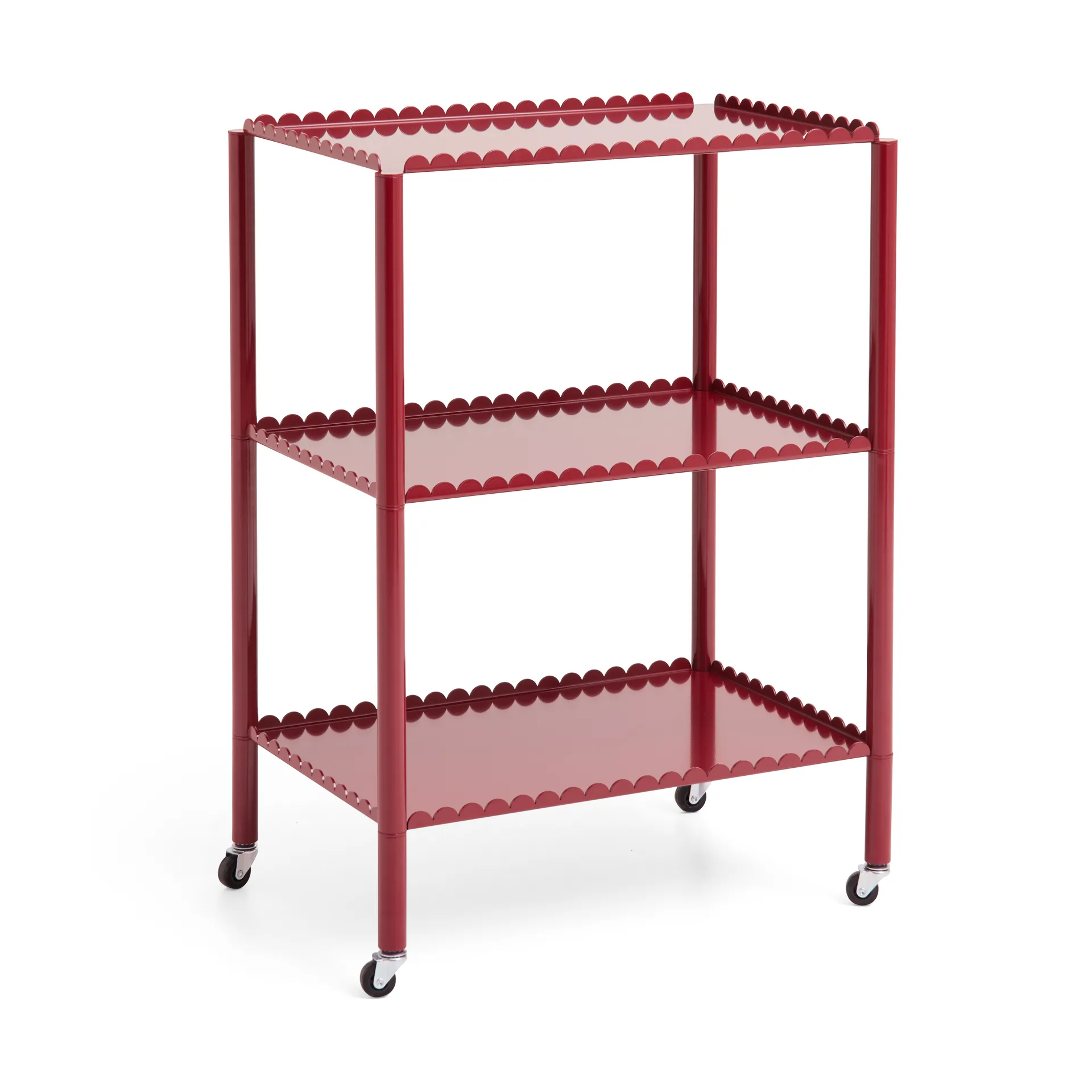 Carrito Arcs Trolley High, Auburn red HAY