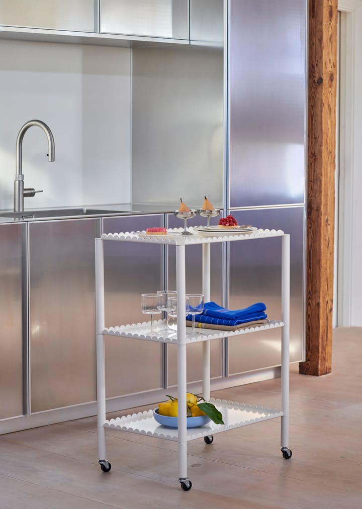Carrito Arcs Trolley High, Eggshell HAY