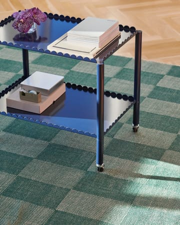 Carrito Arcs Trolley Low - Steel blue - HAY