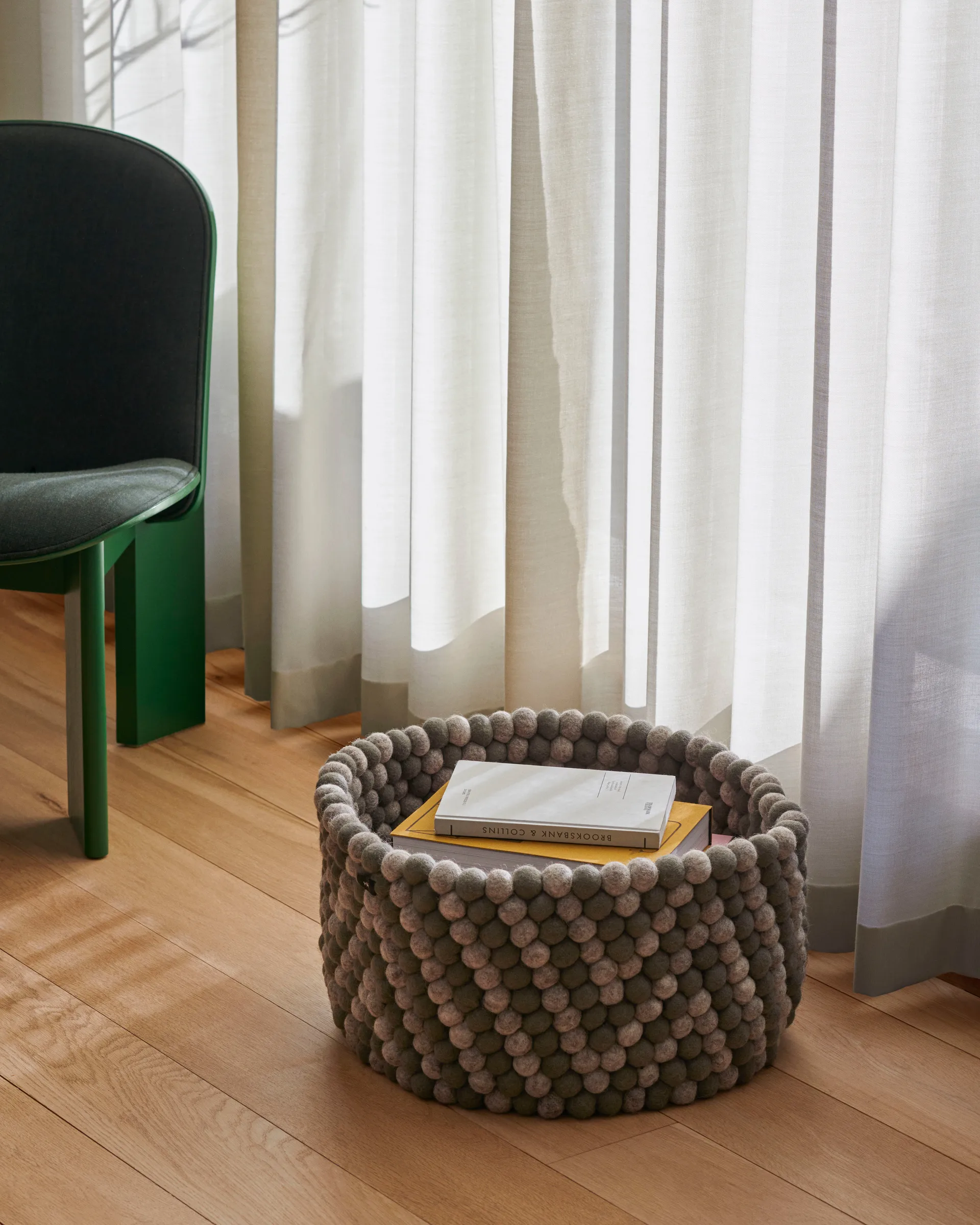 Cesta Bead, Grey HAY