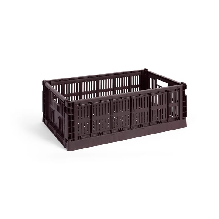 Cesta Colour Crate L 34,5x53 cm - Bordeaux - HAY