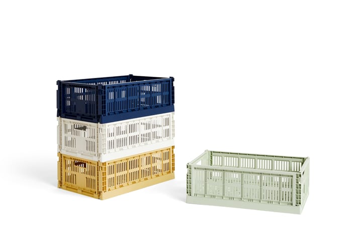 Cesta Colour Crate L 34,5x53 cm, Dark blue HAY