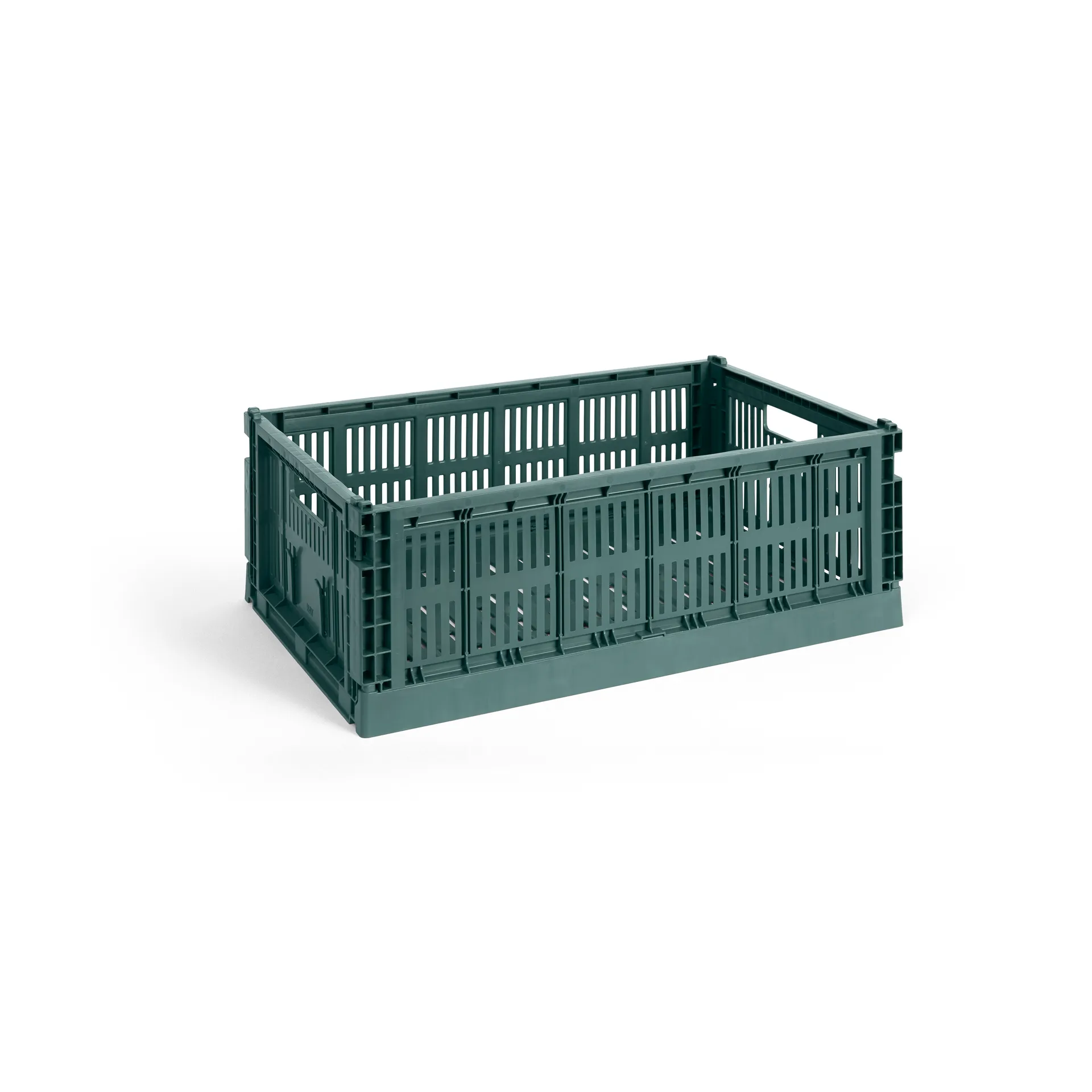 Cesta Colour Crate L 34,5x53 cm, Dark green HAY