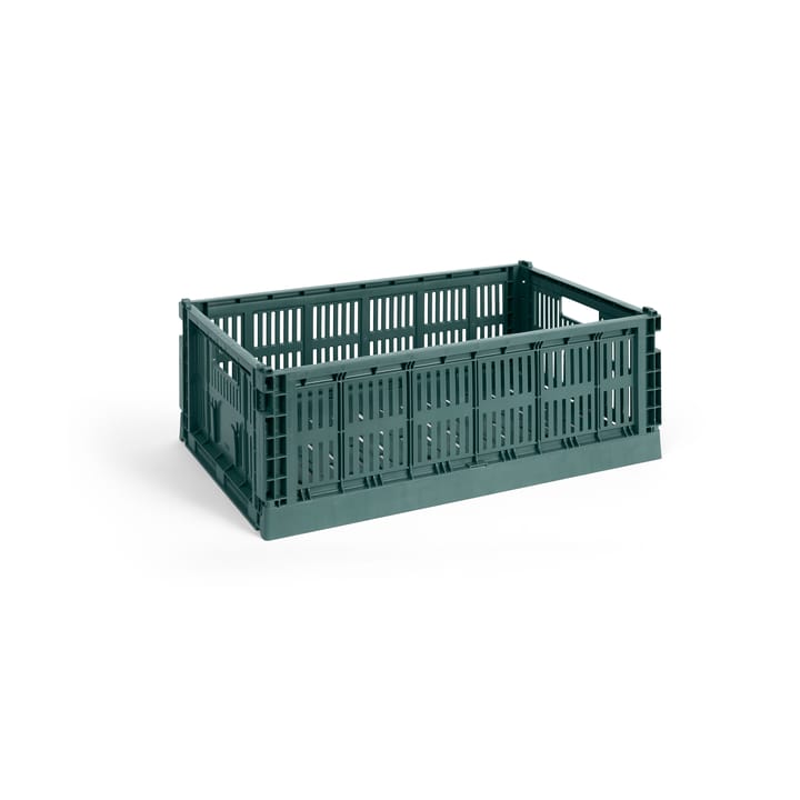 Cesta Colour Crate L 34,5x53 cm - Dark green - HAY
