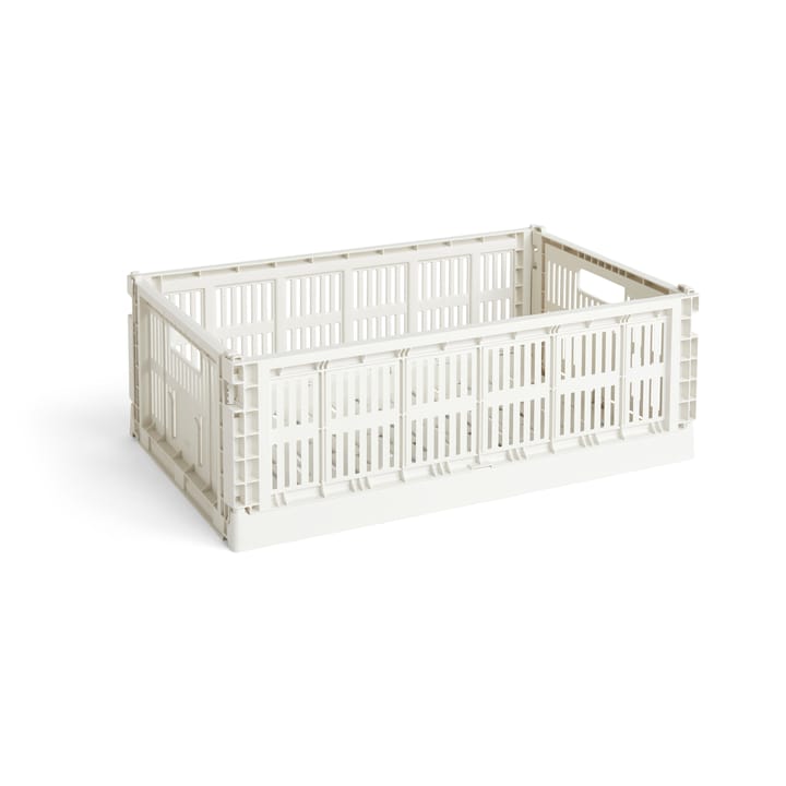 Cesta Colour Crate L 34,5x53 cm - Off-white - HAY