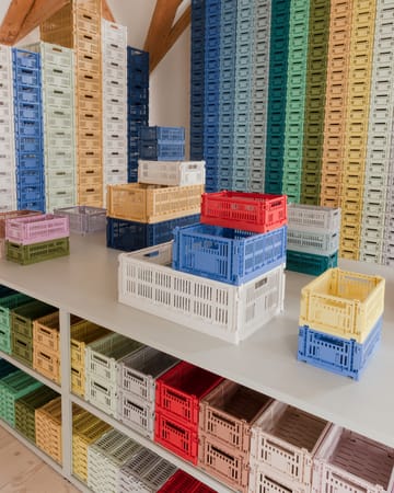 Cesta Colour Crate L 34,5x53 cm - Off-white - HAY