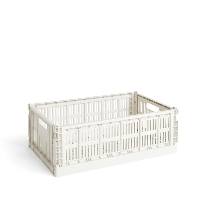 Cesta Colour Crate L 34,5x53 cm, Off-white HAY