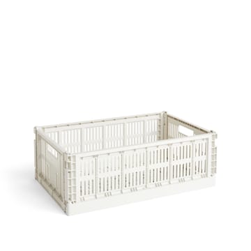 Cesta Colour Crate L 34,5x53 cm - Off-white - HAY