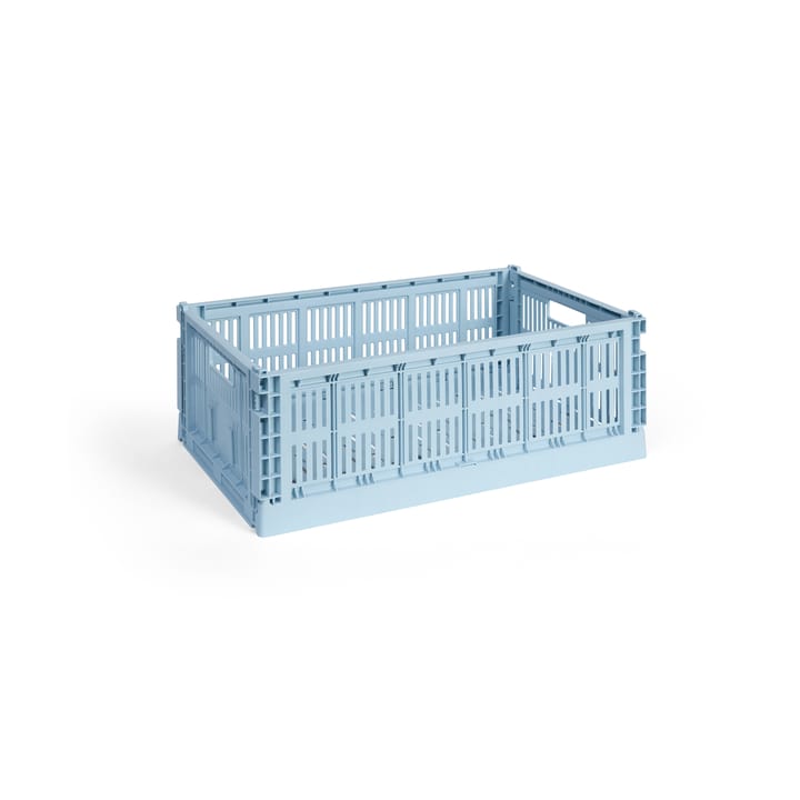 Cesta Colour Crate L 34,5x53 cm - Soft blue - HAY