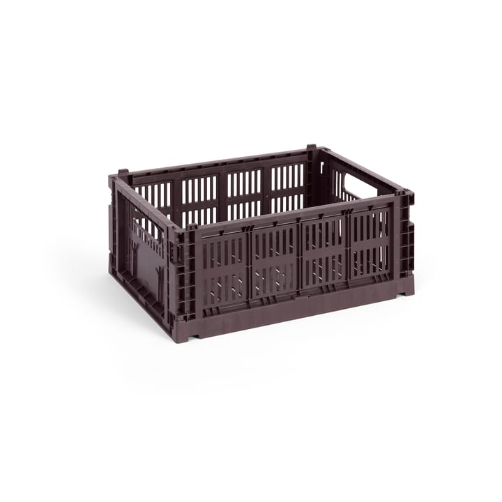 Cesta Colour Crate M 26,5x34,5 cm - Bordeaux - HAY