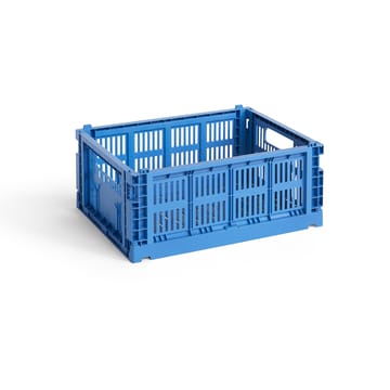 Cesta Colour Crate M 26,5x34,5 cm - Electric blue - HAY