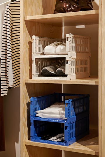 Cesta Colour Crate M 26,5x34,5 cm - Electric blue - HAY