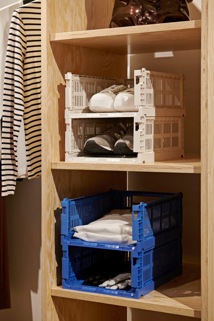 Cesta Colour Crate M 26,5x34,5 cm, Electric blue HAY