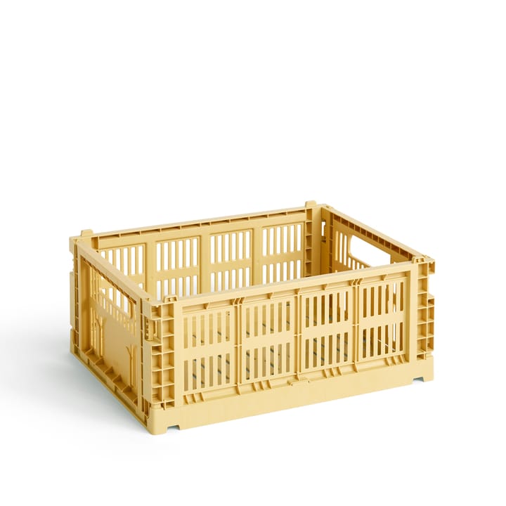 Cesta Colour Crate M 26,5x34,5 cm - Golden yellow - HAY