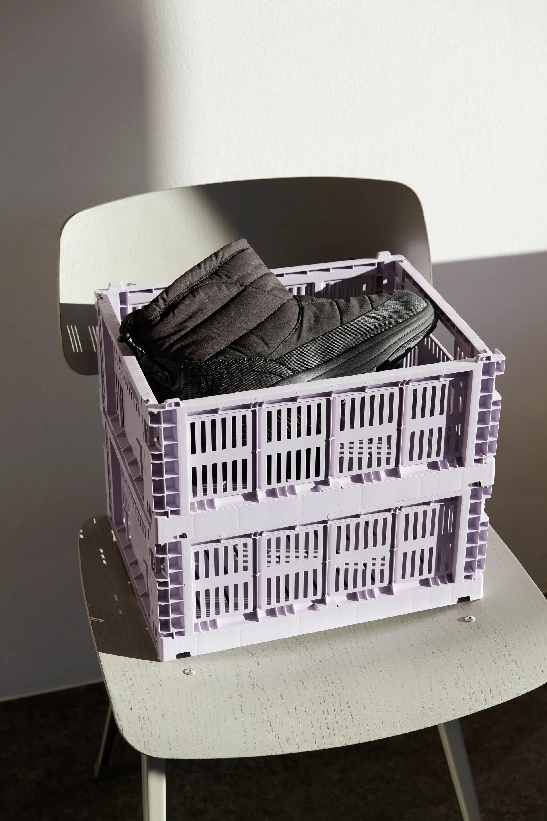 Cesta Colour Crate M 26,5x34,5 cm, Lavender HAY