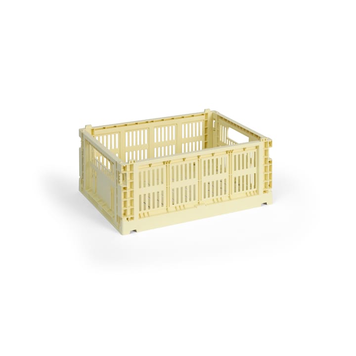 Cesta Colour Crate M 26,5x34,5 cm - Light yellow - HAY