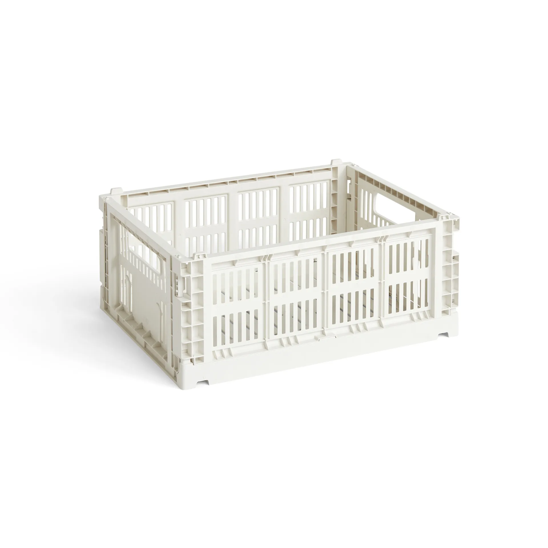 Cesta Colour Crate M 26,5x34,5 cm, Off-white HAY