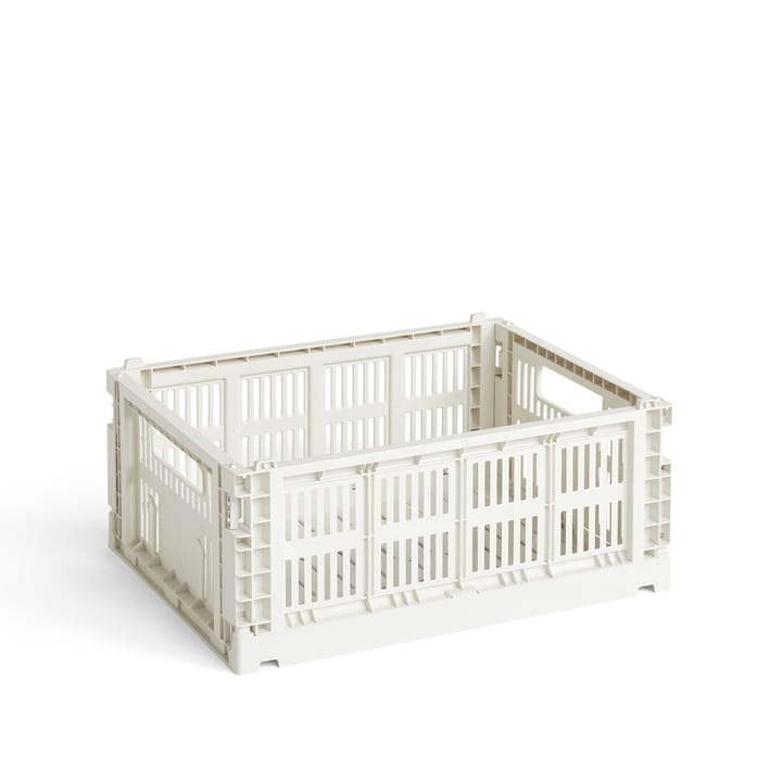 Cesta Colour Crate M 26,5x34,5 cm - Off-white - HAY