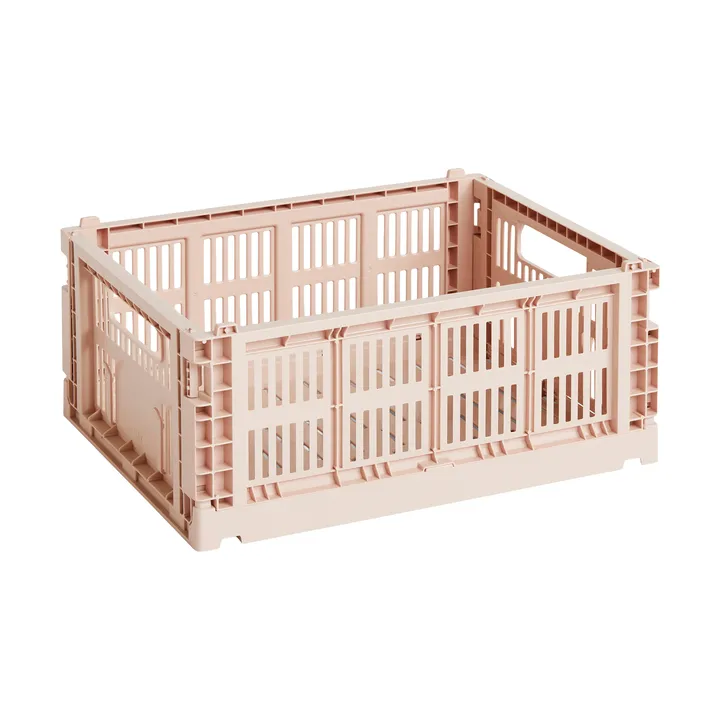 Cesta Colour Crate M 26,5x34,5 cm - Powder - HAY
