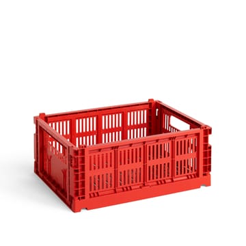 Cesta Colour Crate M 26,5x34,5 cm - Red - HAY