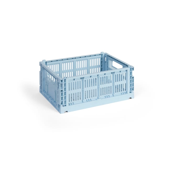 Cesta Colour Crate M 26,5x34,5 cm - Soft blue - HAY