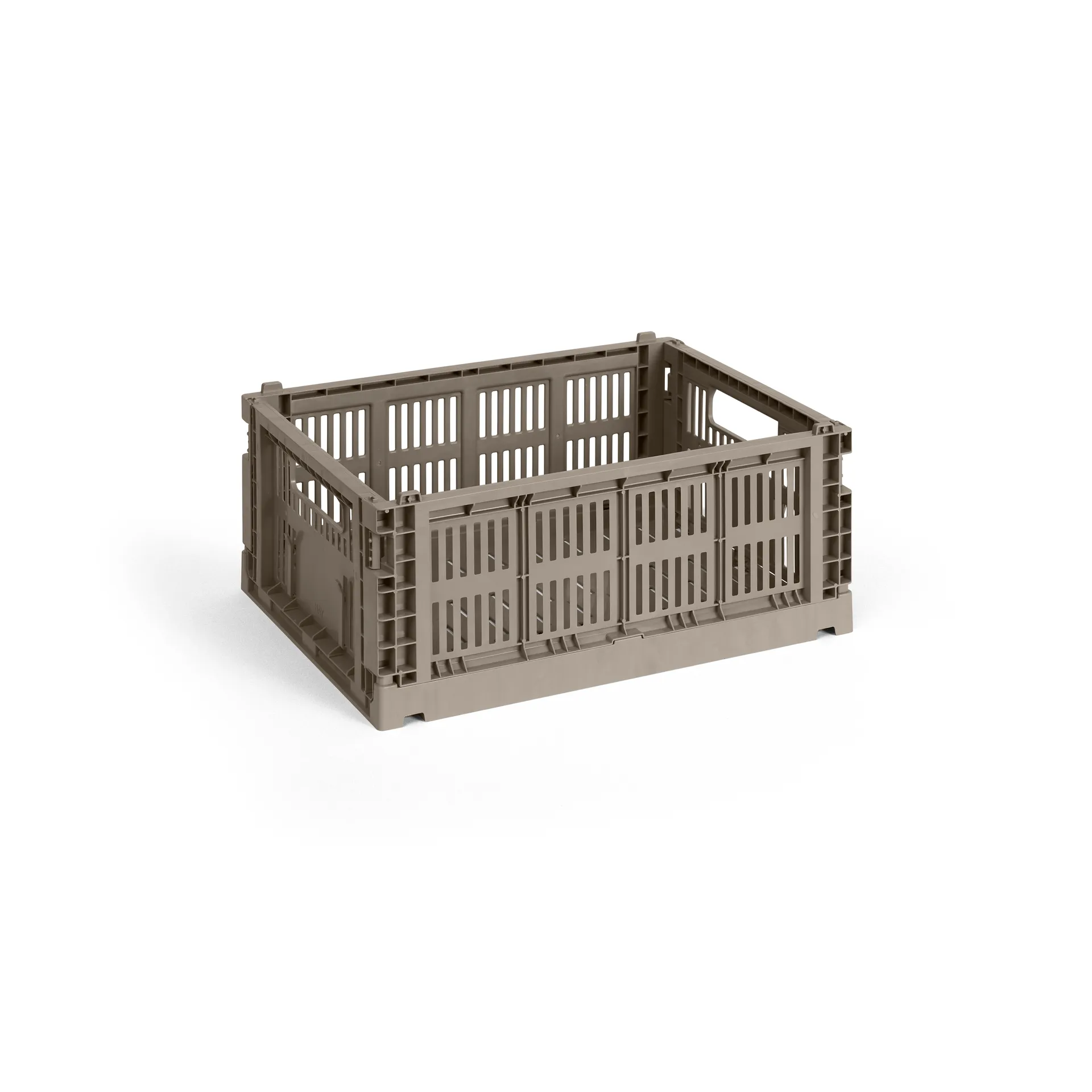 Cesta Colour Crate M 26,5x34,5 cm, Warm grey HAY