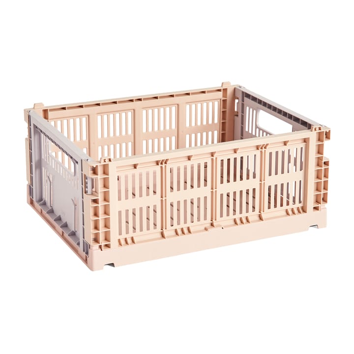 Cesta Colour Crate Mix M 26,5x34,5 cm - Powder - HAY