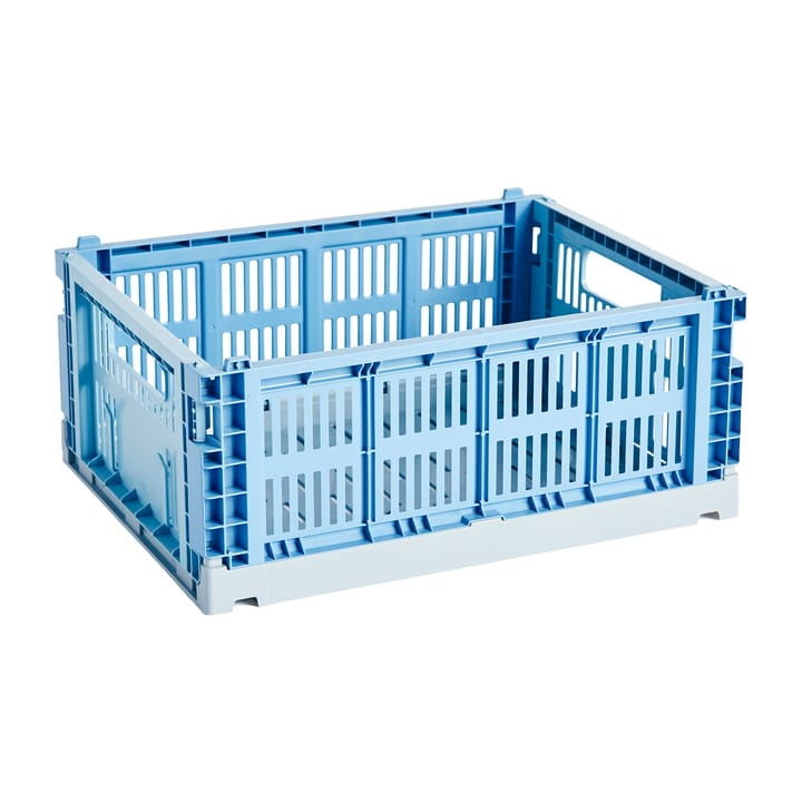 Cesta Colour Crate Mix M 26,5x34,5 cm - Sky blue - HAY