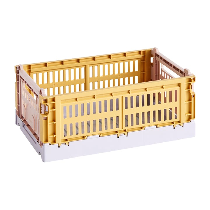 Cesta Colour Crate Mix S 17x26,5 cm - Golden yellow - HAY