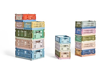 Cesta Colour Crate Mix S 17x26,5 cm - Golden yellow - HAY